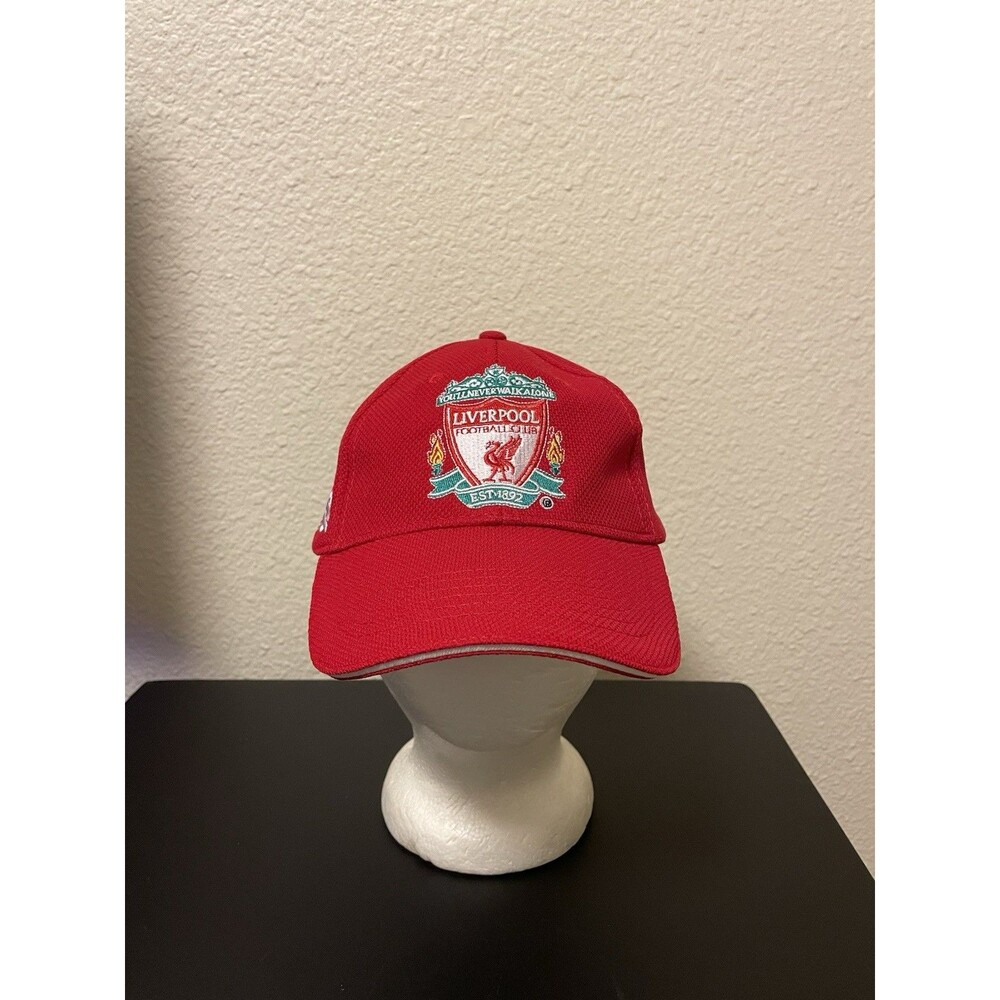 Liverpool FC Licensed Adjustable Cap Red featuring Standard Chartered Logo NWT